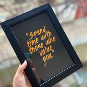 Customized Quotes Frame